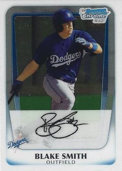 2011 Bowman - Chrome Prospects #BCP91 Blake Smith Front