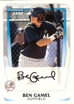 2011 Bowman - Prospects #BP104 Ben Gamel Front