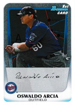 2011 Bowman - Prospects International #BP28 Oswaldo Arcia Front