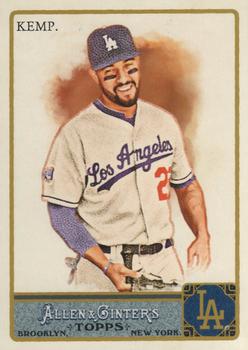 2011 Topps Allen & Ginter #310 Matt Kemp Front