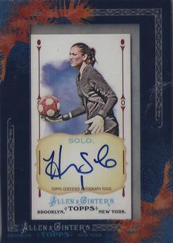 2011 Topps Allen & Ginter - Autographs #AGA-HSO Hope Solo Front