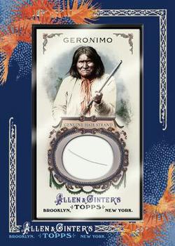 2011 Topps Allen & Ginter - DNA Relics #GR Geronimo Front