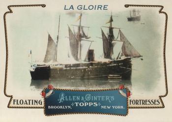 2011 Topps Allen & Ginter - Floating Fortresses #FF12 La Gloire Front