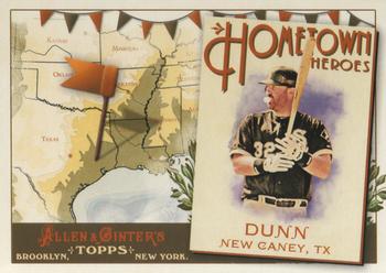 2011 Topps Allen & Ginter - Hometown Heroes #HH25 Adam Dunn Front