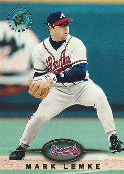 1995 Stadium Club #285 Mark Lemke Front