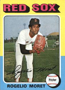 1975 Topps Mini #8 Rogelio Moret Front