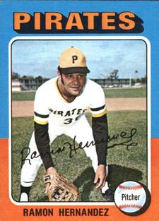 1975 Topps Mini #224 Ramon Hernandez Front