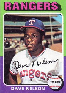 1975 Topps Mini #435 Dave Nelson Front