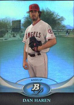 2011 Bowman Platinum #71 Dan Haren Front