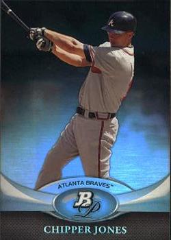 2011 Bowman Platinum #86 Chipper Jones Front