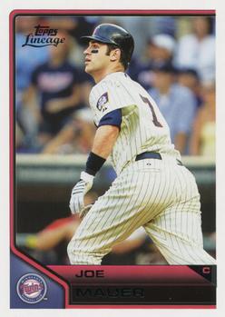 2011 Topps Lineage #130 Joe Mauer Front