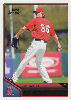 2011 Topps Lineage #163 Jered Weaver Front