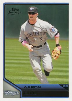 2011 Topps Lineage #97 Aaron Hill Front