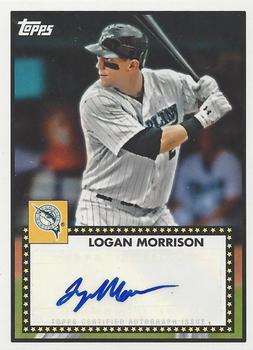 2011 Topps Lineage - 1952 Autographs #52A-LM Logan Morrison Front