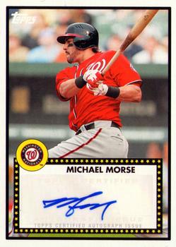 2011 Topps Lineage - 1952 Autographs #52A-MM Mike Morse Front