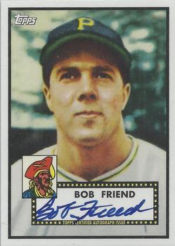 2011 Topps Lineage - Autographs #RA-BF Bob Friend Front