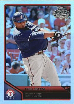 2011 Topps Lineage - Diamond Anniversary Refractors #67 Nelson Cruz Front