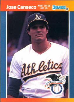 1989 Donruss All-Stars #30 Jose Canseco Front