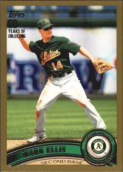 2011 Topps - Gold #17 Mark Ellis Front