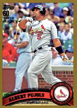 2011 Topps - Gold #547 Albert Pujols Front