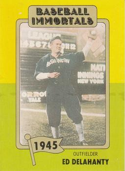 1980-87 SSPC HOF #33 Ed Delahanty Front