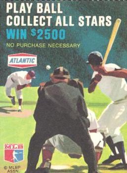 1968 Atlantic Oil Play Ball Contest Cards #NNO Tom Tresh Back