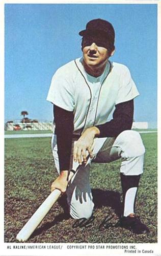 1972 Pro Stars Postcards #NNO Al Kaline Front