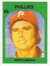 1972 Topps Venezuelan Stamps #89 Steve Carlton Front