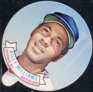 1972 Topps Candy Lids Test #NNO Billy Williams Front