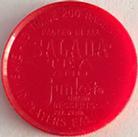 1962 Salada/Junket Coins #62 Leo Posada Back