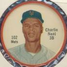 1962 Shirriff Coins #102 Charlie Neal Front