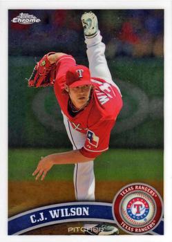 2011 Topps Chrome #136 C.J. Wilson Front