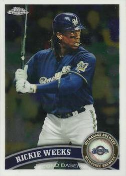 2011 Topps Chrome #145 Rickie Weeks Front