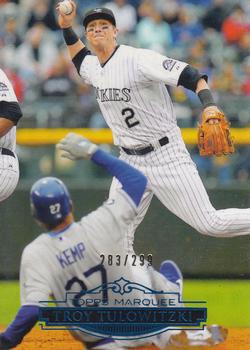2011 Topps Marquee - Blue #91 Troy Tulowitzki Front