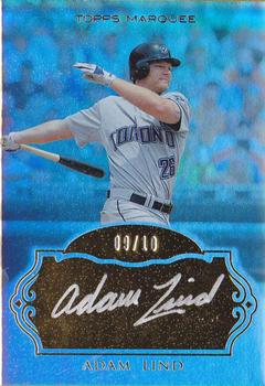 2011 Topps Marquee - Museum Collection Autographs #MCA-AL Adam Lind Front