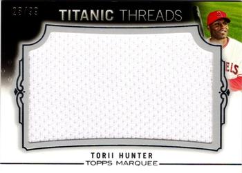 2011 Topps Marquee - Titanic Threads #TTJR-45 Torii Hunter Front