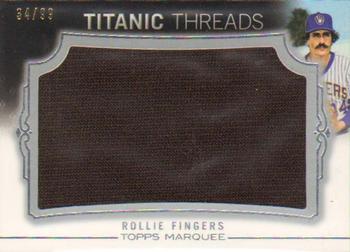 2011 Topps Marquee - Titanic Threads #TTJR-18 Rollie Fingers Front