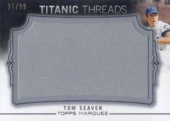 2011 Topps Marquee - Titanic Threads #TTJR-29 Tom Seaver Front