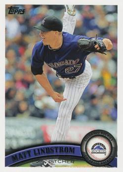 2011 Topps Update #US171 Matt Lindstrom Front