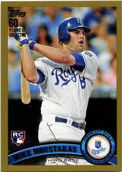 2011 Topps Update - Gold #US192 Mike Moustakas Front