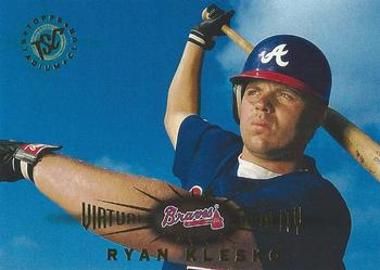 1995 Stadium Club - Virtual Reality #13 Ryan Klesko Front