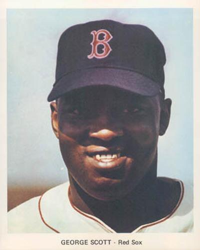 1969 Boston Red Sox Color Picture Pack #NNO George Scott Front