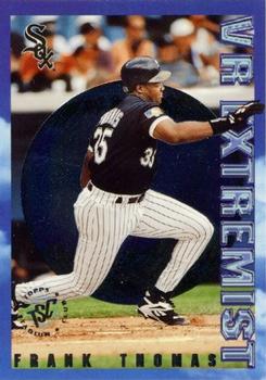 1995 Stadium Club - VR Extremist #VRE5 Frank Thomas Front