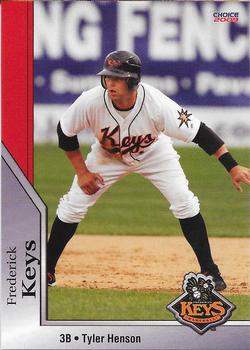 2009 Choice Frederick Keys SGA #13 Tyler Henson Front