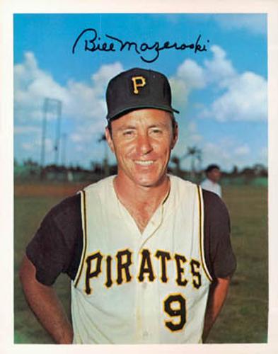 1967 Dexter Press Pittsburgh Pirates #7 Bill Mazeroski Front