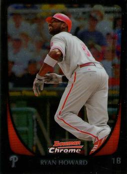 2011 Bowman Chrome #24 Ryan Howard Front