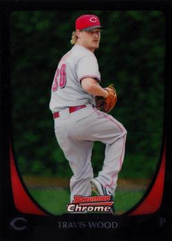 2011 Bowman Chrome #70 Travis Wood Front