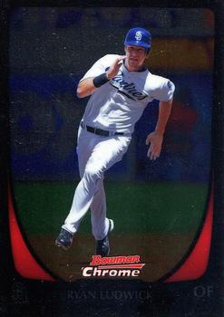 2011 Bowman Chrome #96 Ryan Ludwick Front