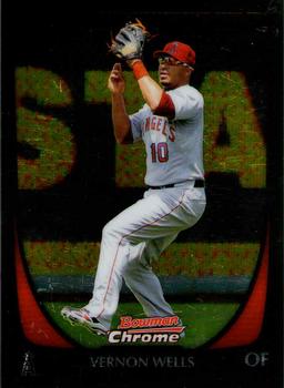 2011 Bowman Chrome #167 Vernon Wells Front