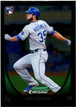 2011 Bowman Chrome #196 Eric Hosmer Front